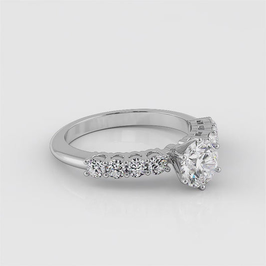 True Romance Diamond Engagement Ring