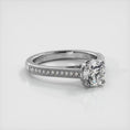 Load and play video in Gallery viewer, Milgrain Detailed Diamond Engagement Ring
