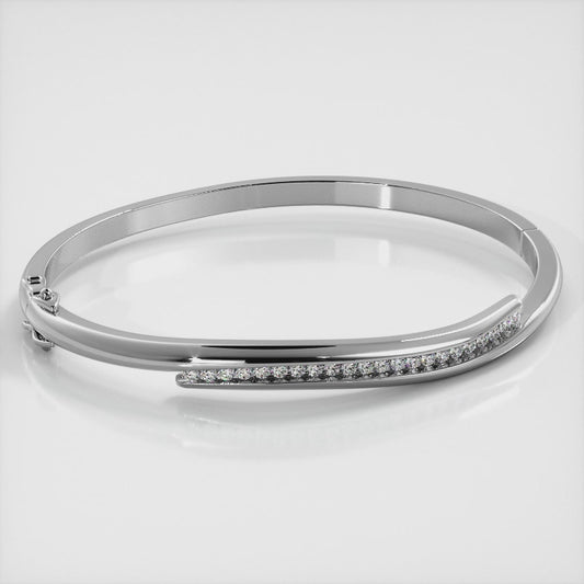 Diamond Row Bangle