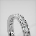 Load and play video in Gallery viewer, Devoted Channel Set Diamond Eternity Ring
