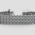 Load and play video in Gallery viewer, Triple Strand Diamond Bracelet
