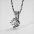 Load and play video in Gallery viewer, Floral Blossom Diamond Pendant
