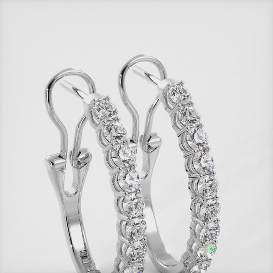 Scoop Diamond Earrings