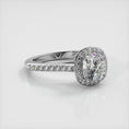 Load and play video in Gallery viewer, Classic Love Cushion Cut Engagement Ring
