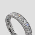 Load and play video in Gallery viewer, Brilliant Eternity Ring With Side Stones
