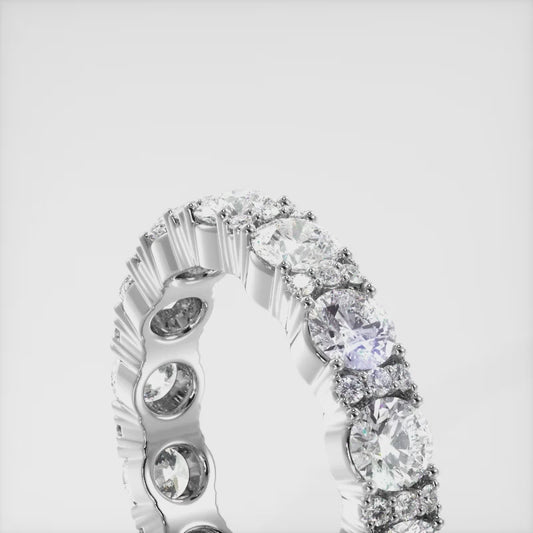 Exquisite Expression Diamond Eternity Ring