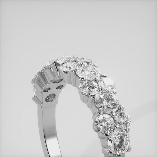 Delightful Diamond Anniversary Ring