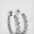 Load and play video in Gallery viewer, Elegant Oval Hoop Earrings
