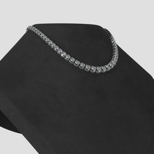 Diamond Strand Necklace In