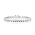 Load image into Gallery viewer, Lab Grown Diamond Tennis Bracelet in 14k White Gold
