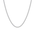 Load image into Gallery viewer, Lab Grown Diamond Tennis Necklace in 14k White Gold
