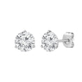 Load image into Gallery viewer, Lab Grown Diamond Stud Earrings in 14k White Gold
