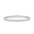 Load image into Gallery viewer, Lab Grown Diamond Tennis Bracelet in 14k White Gold
