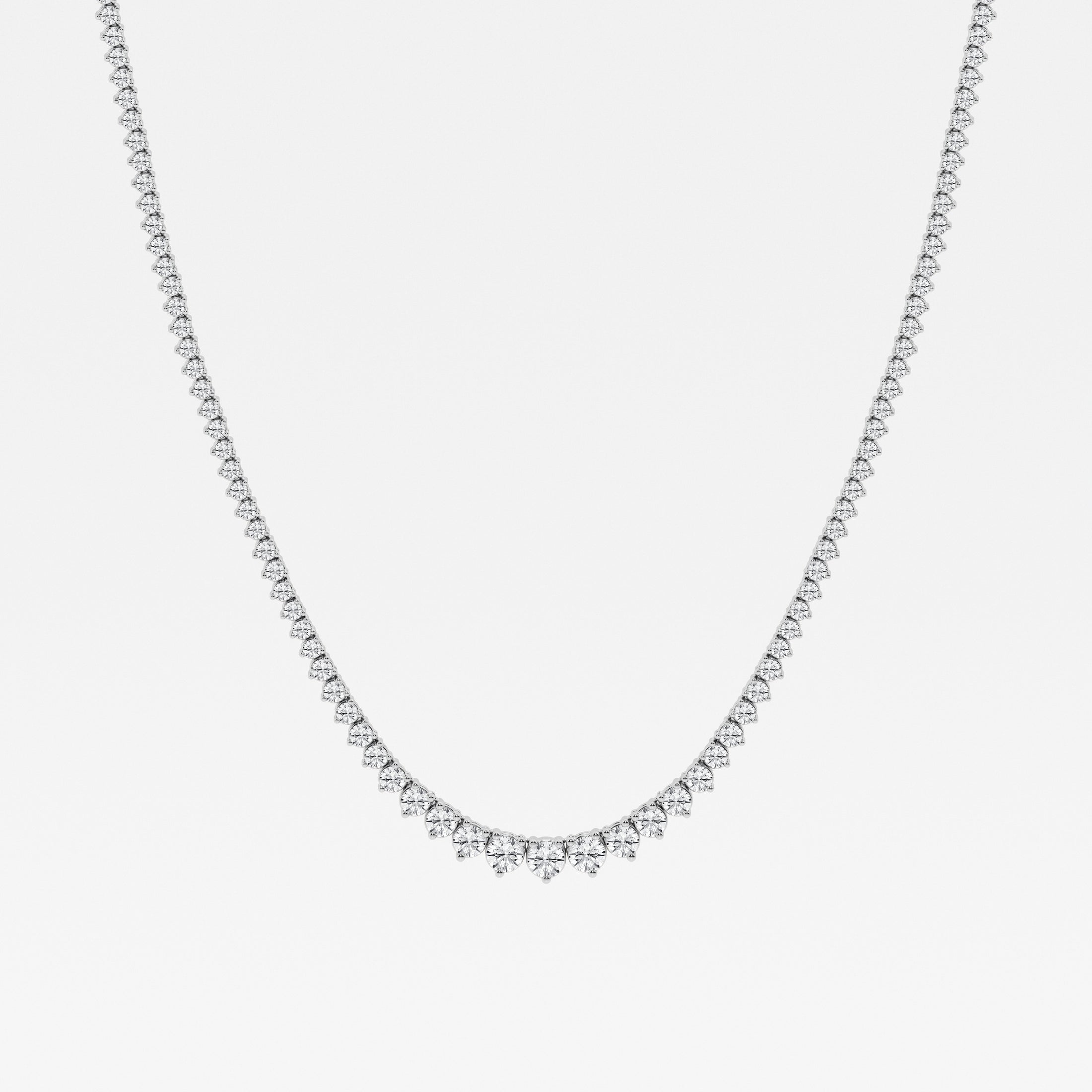 Lab Grown Diamond Rivera Necklace in 14k White Gold